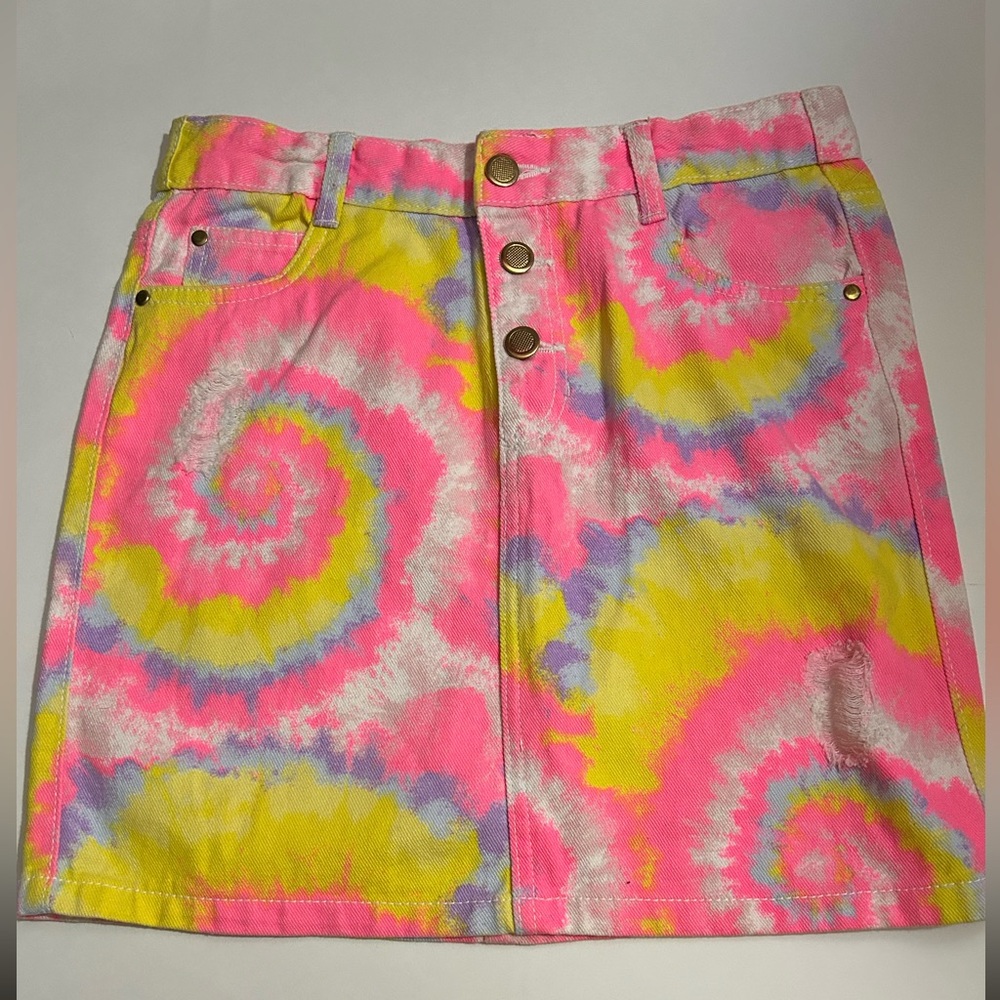 Girl Tie-Dye Skirt Size 10 (NEW)